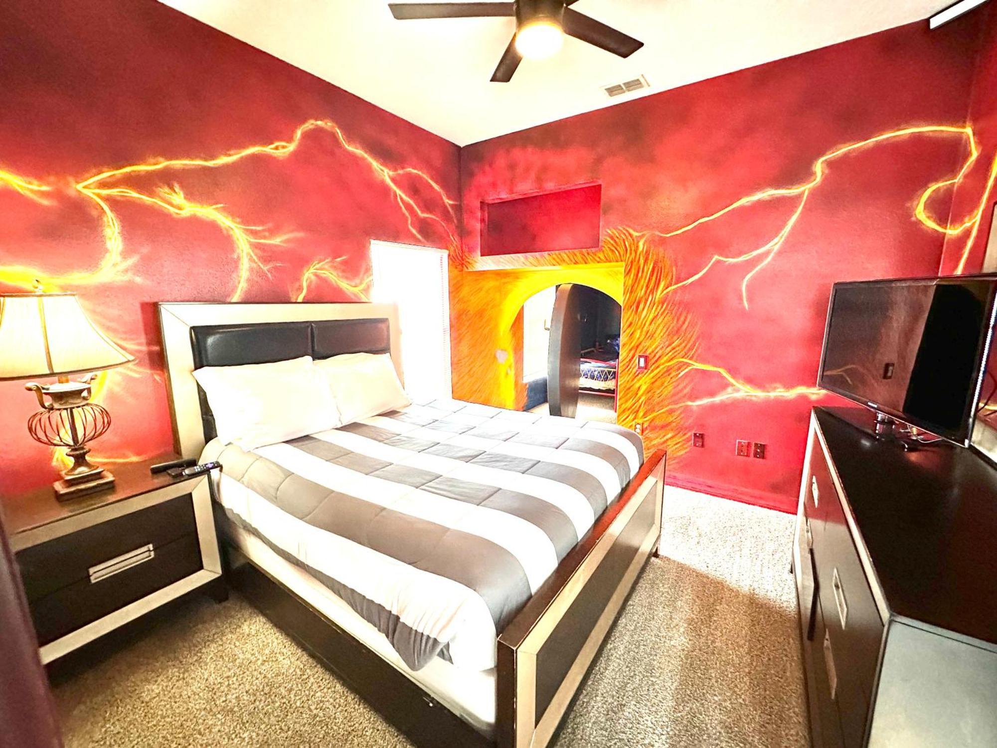 The Marvel Mansion 5Br Pool Home Near Disney World Orlando Pokoj fotografie