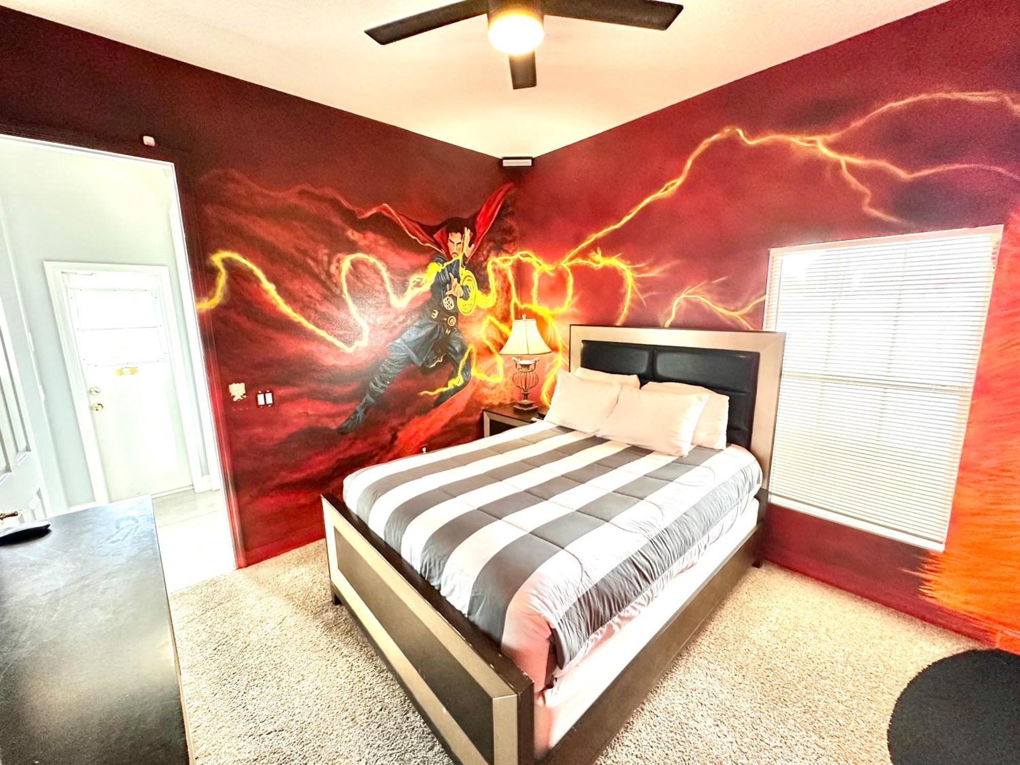 The Marvel Mansion 5Br Pool Home Near Disney World Orlando Pokoj fotografie